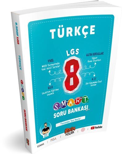 Benim Hocam Yayınları LGS 8. Sınıf Smart Serisi Türkçe Soru Bankası