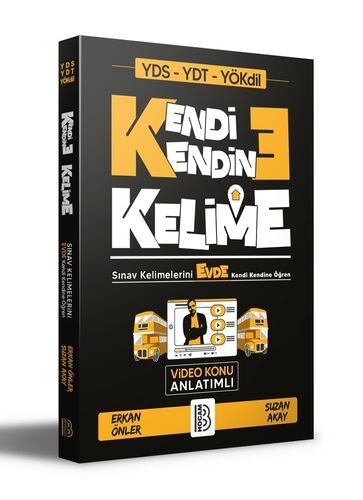 Benim Hocam Yayınları YDS YDT YÖKDİL Kendi Kendine Kelime