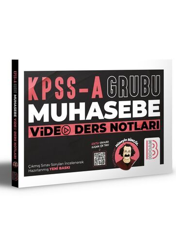 Benim Hocam Yayınları KPSS A Muhasebe Video Ders Notları