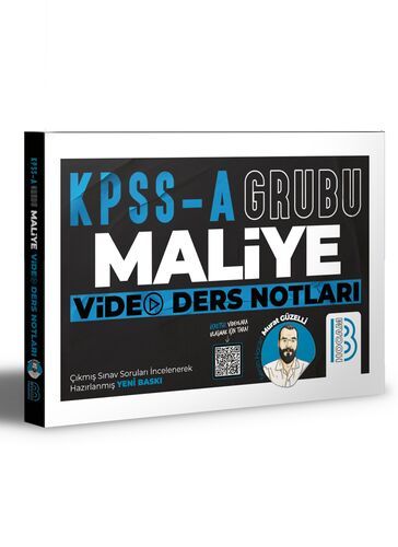 Benim Hocam Yayınları KPSS A Maliye Video Ders Notları