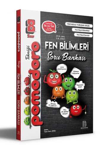 Benim Hocam Yayınları 8. sınıf Pomodoro Fen Bilimleri Soru Bankası