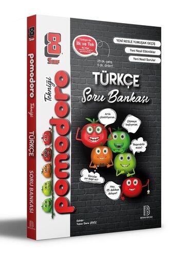 Benim Hocam Yayınları 8. sınıf Pomodoro Türkçe Soru Bankası