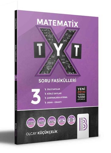 Benim Hocam Yayınları TYT MatematiX Soru Fasikülleri -3