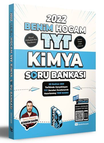 Benim Hocam Yayınları 2022 TYT Kimya Soru Bankası