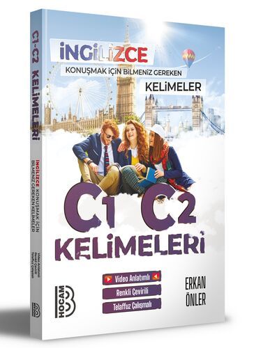 Benim Hocam Yayınları İngilizce Konuşturan C1 C2 Kelimeleri