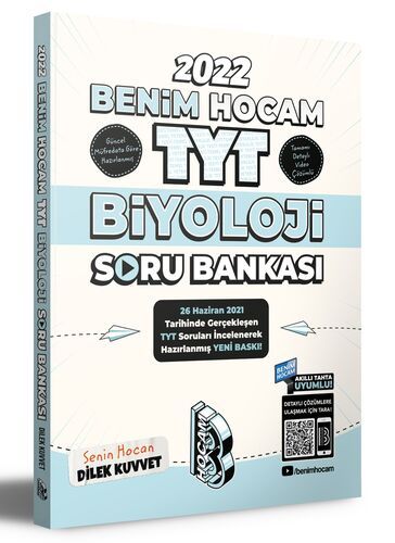 Benim Hocam Yayınları 2022 TYT Biyoloji Soru Bankası