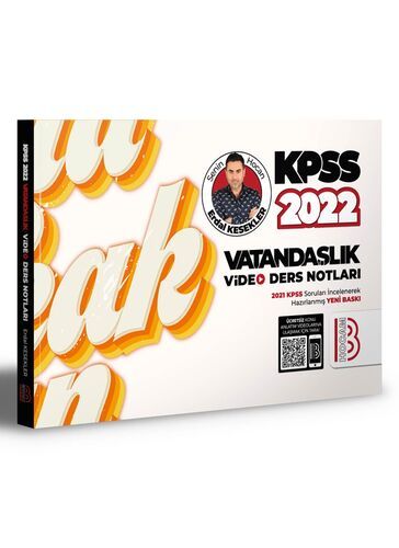 Benim Hocam Yayınları 2022 KPSS Vatandaşlık Video Ders Notları