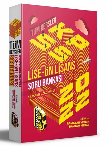 Benim Hocam Yayınları 2022 KPSS Lise Ön Lisans Tamamı Çözümlü Tüm Dersler Soru Bankası