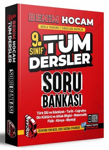 Benim Hocam Yayınları 2022 9. Sınıf Tüm Dersler Soru Bankası