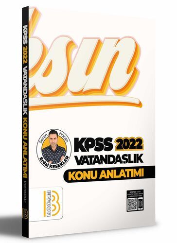 Benim Hocam Yayınları 2022 KPSS Vatandaşlık Konu Anlatımı