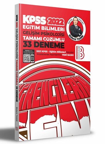 Benim Hocam Yayınları 2022 Eğitim Bilimleri Gelişim Psikolojisi Tamamı Çözümlü 33 Deneme