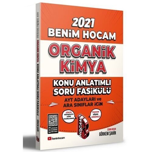 Benim Hocam Yayınları AYT ve Ara Sınıflar İçin Organik Kimya Konu Anlatımlı Soru Fasikülü