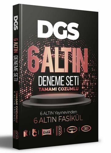 Benim Hocam Yayınları 2022 DGS Tamamı Çözümlü 6 Altın Deneme