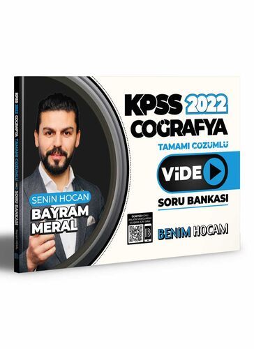 Benim Hocam Yayınları 2022 KPSS Coğrafya Tamamı Çözümlü Video Soru Bankası