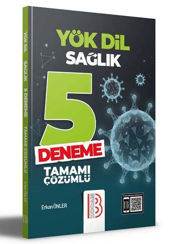 Benim Hocam Yayınları YÖKDİL Sağlık Tamamı Çözümlü 5 Deneme