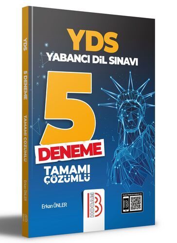 Benim Hocam Yayınları YDS Yabancı Dil Sınavı Tamamı Çözümlü 5 Deneme