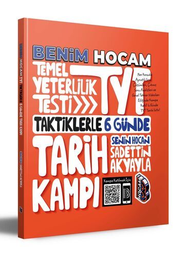 Benim Hocam Yayınları TYT Taktiklerle 6 Günde Tarih Kampı