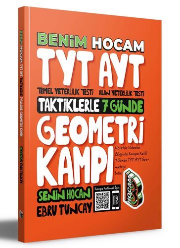 Benim Hocam Yayınları TYT AYT Taktiklerle 7 Günde Geometri Kampı