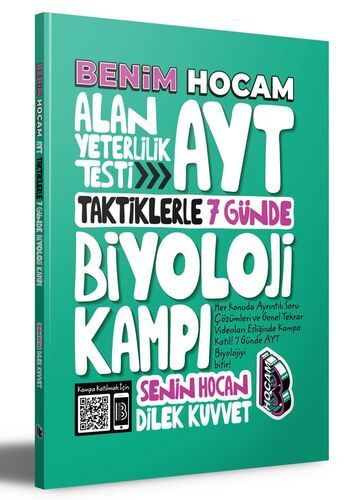 Benim Hocam Yayınları AYT 7 Günde Biyoloji Kampı