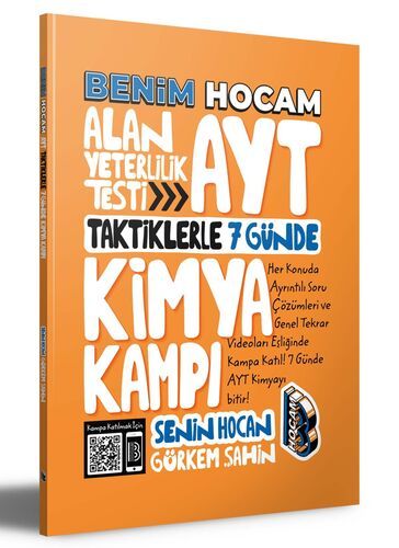 Benim Hocam Yayınları  AYT 7 Günde Kimya Kampı