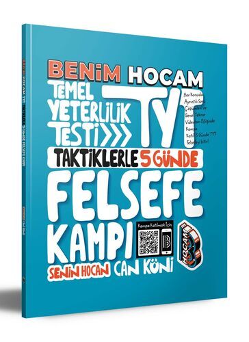 Benim Hocam Yayınları TYT Taktiklerle 5 Günde Felsefe Kampı