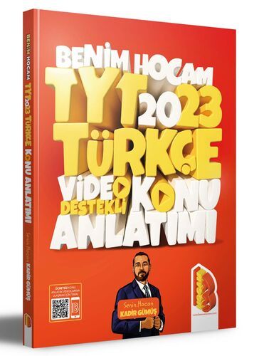 Benim Hocam Yayınları 2023 TYT Türkçe Video Destekli Konu Anlatımı