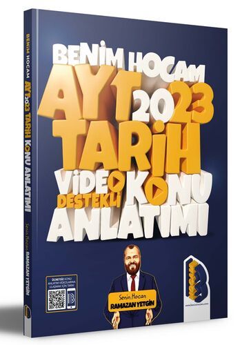 Benim Hocam Yayınları 2023 AYT Tarih Video Destekli Konu Anlatımı