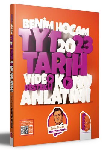 Benim Hocam Yayınları 2023 TYT Tarih Video Destekli Konu Anlatımı