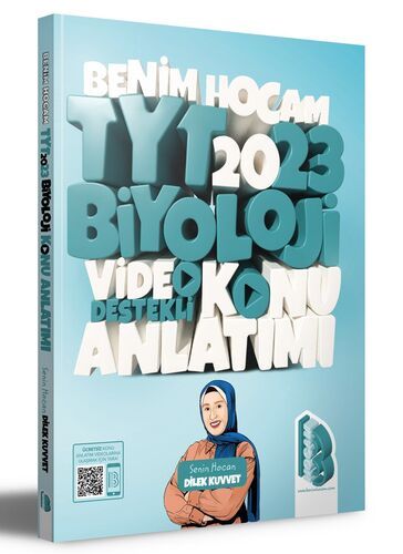 Benim Hocam Yayınları 2023 TYT Biyoloji Video Destekli Konu Anlatımı