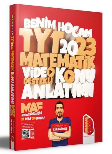 Benim Hocam Yayınları 2023 TYT Matematik Video Destekli Konu Anlatımı