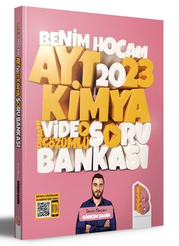 Benim Hocam Yayınları 2023 AYT Kimya Tamamı Video Çözümlü Soru Bankası