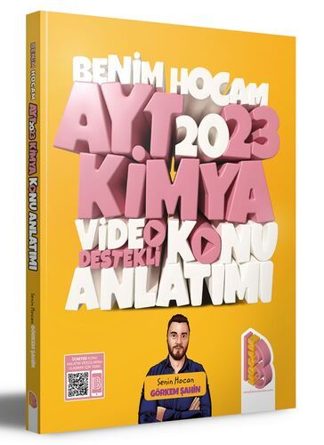 Benim Hocam Yayınları 2023 AYT Kimya Video Destekli Konu Anlatımı