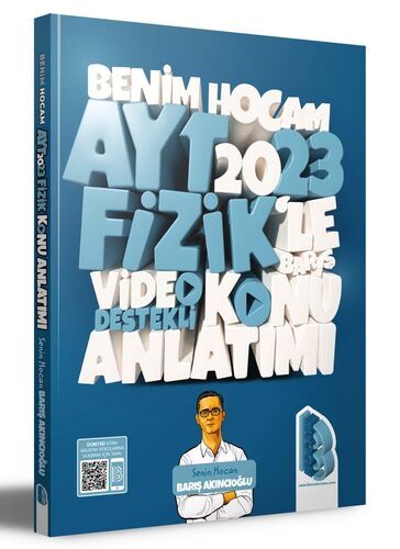 Benim Hocam Yayınları 2023 AYT Fizik Video Destekli Konu Anlatımı