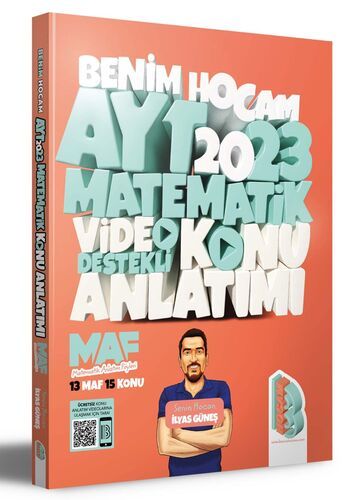 Benim Hocam Yayınları 2023 AYT Matematik Video Destekli Konu Anlatımı