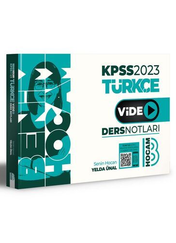 Benim Hocam yayınları 2023 KPSS Türkçe Video Ders Notlar