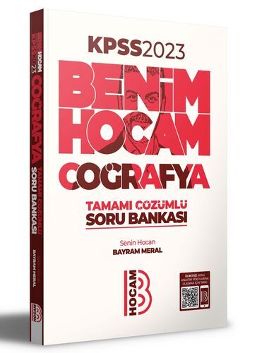 Benim Hocam yayınları 2023 KPSS Coğrafya Tamamı Çözümlü Soru Bankası