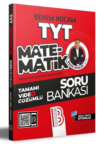 Benim Hocam Yayınları 2023 TYT Matematik Tamamı Video Çözümlü Soru Bankası (Deniz Atalay)