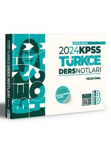 Benim Hocam Yayınları 2024 KPSS Türkçe Ders Notları