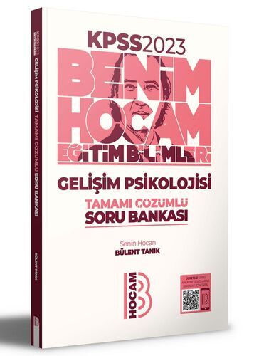 Benim Hocam Yayınları 2023 KPSS Eğitim Bilimleri Gelişim Psikolojisi Tamamı Çözümlü Soru Bankası