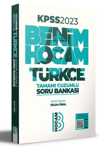 Benim Hocam Yayınları 2023 KPSS Türkçe Tamamı Çözümlü Soru Bankası