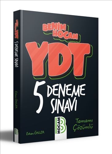 Benim Hocam Yayınları YDT Tamamı Çözümlü 5 Deneme Sınavı