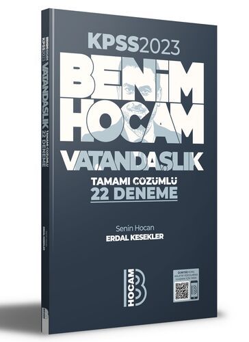 Benim Hocam Yayınları 2023 KPSS Vatandaşlık Tamamı Çözümlü 22 Deneme