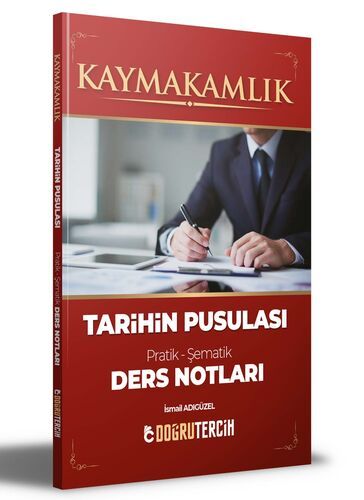 Doğru Tercih Yayınları Kaymakamlık Tarihin Pusulası Ders Notları