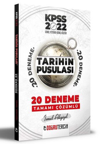 Doğru Tercih Yayınları 2022 KPSS Tarihin Pusulası Tamamı Çözümlü 20 Deneme