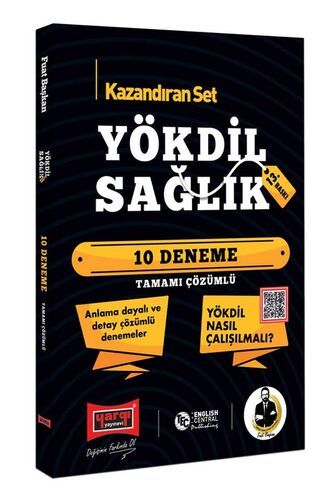 ​Yargı Yayınları YÖKDİL Sağlık Bilimleri Tamamı Çözümlü 10 Fasikül Deneme 13. Baskı