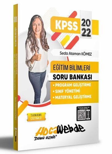 Hocawebde 2022 KPSS Eğitim Bilimleri Program Geliştirme - Öğretim Yöntem ve Teknikleri - Sınıf Yönetimi - Materyal Geliştirme So