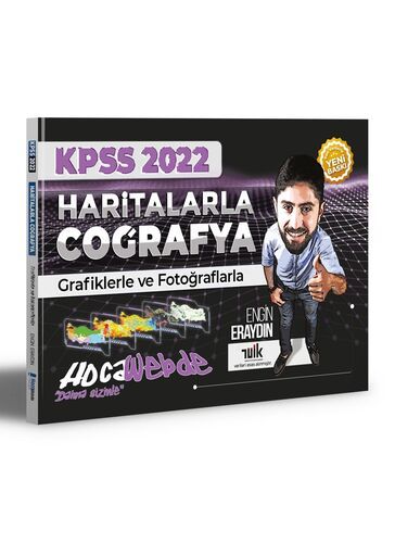 HocaWebde Yayınları 2022 KPSS Haritalarla Coğrafya