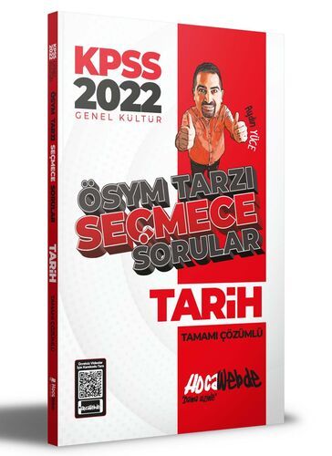 HocaWebde Yayınları 2022 KPSS Tarih ÖSYM Tarzı Seçmece Sorular Tamamı Çözümlü Soru Bankası