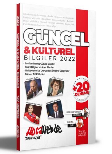 Hocawebde Yayınları 2022 KPSS Güncel Bilgiler