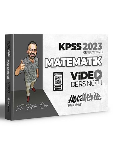 HocaWebde Yayınları 2023 KPSS Matematik Video Ders Notu